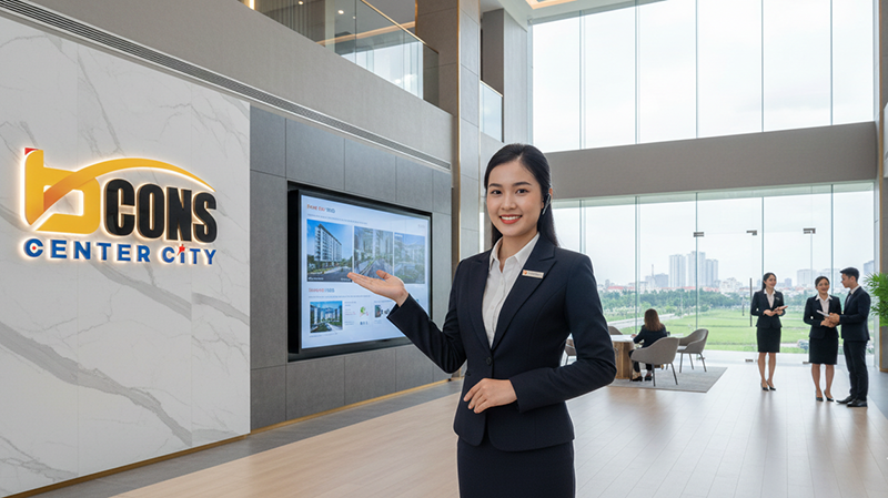 Liên hệ Bcons Center City 