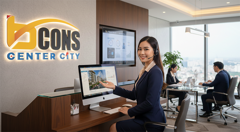 Về chúng tôi Bcons Center City 